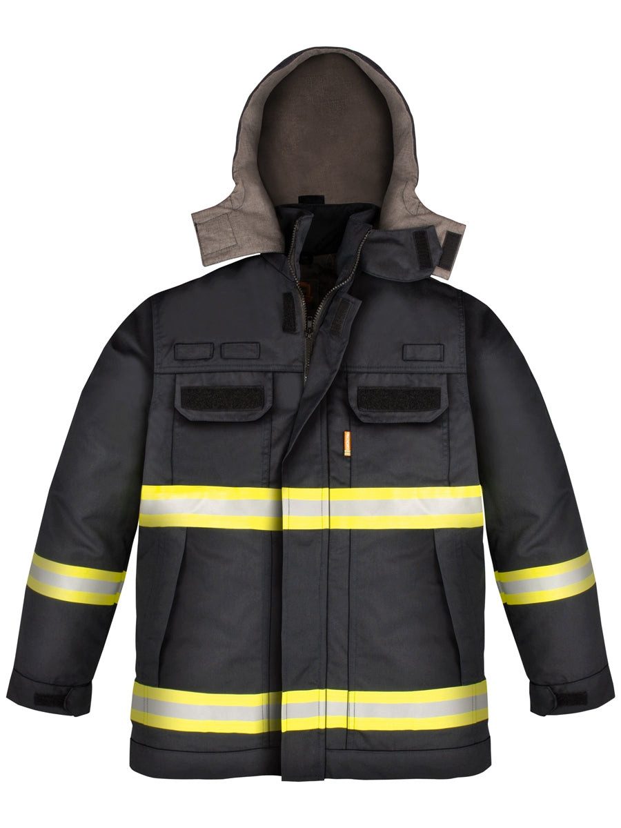 Ismont Parka Parka Arc Ismontpro Nomex / ISW4501-PT Marineblau - Gelb