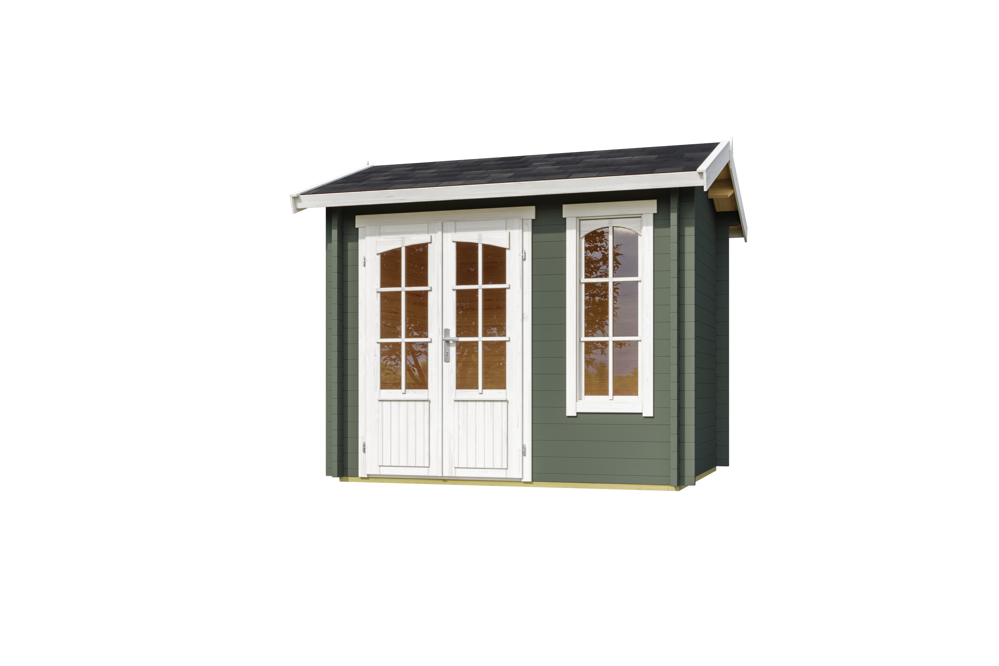 Nordic Holz Gartenhaus ALEX MINI, BxT: 290x254,1 cm