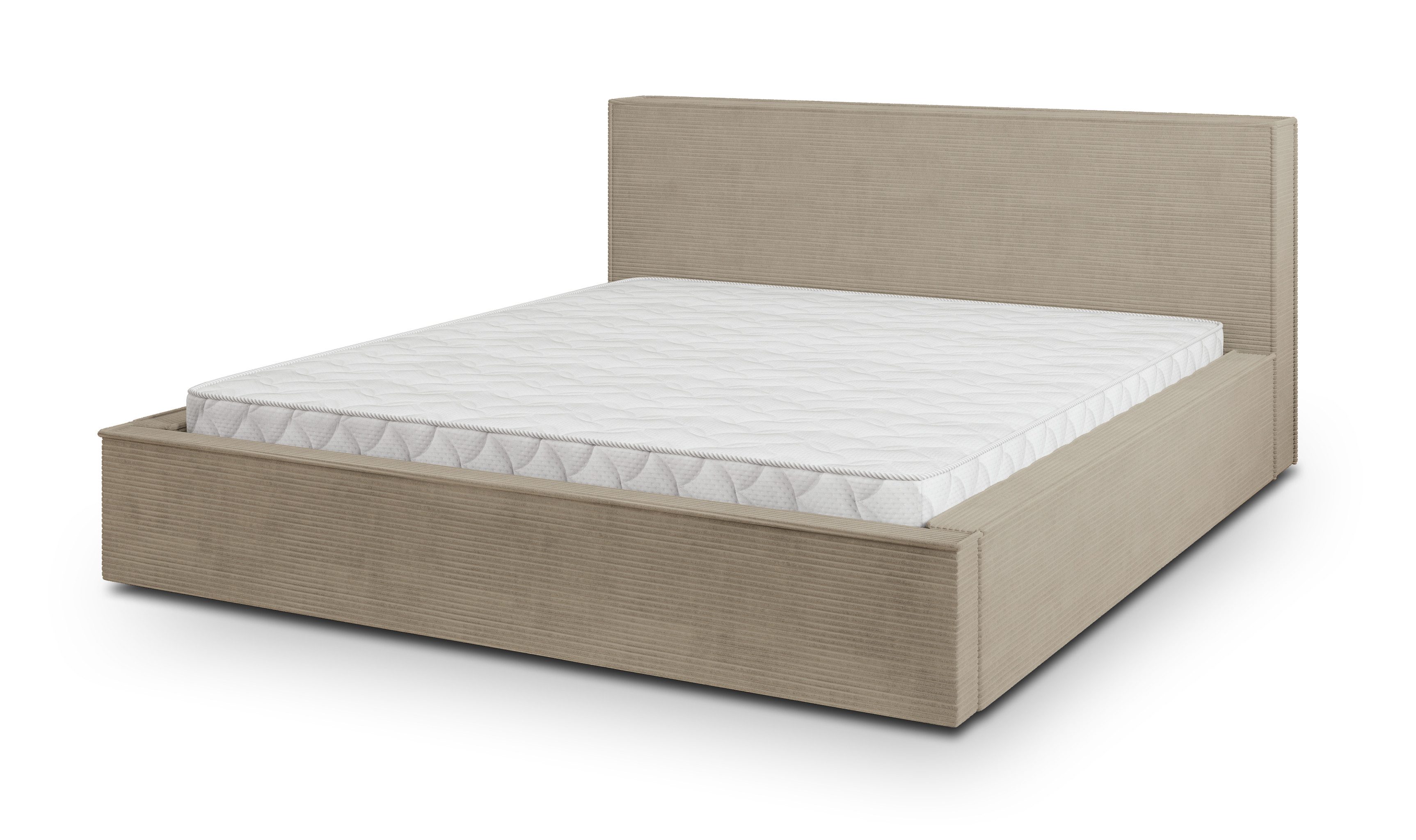 Masseno Boxbett CELORA 140x200 cm beige