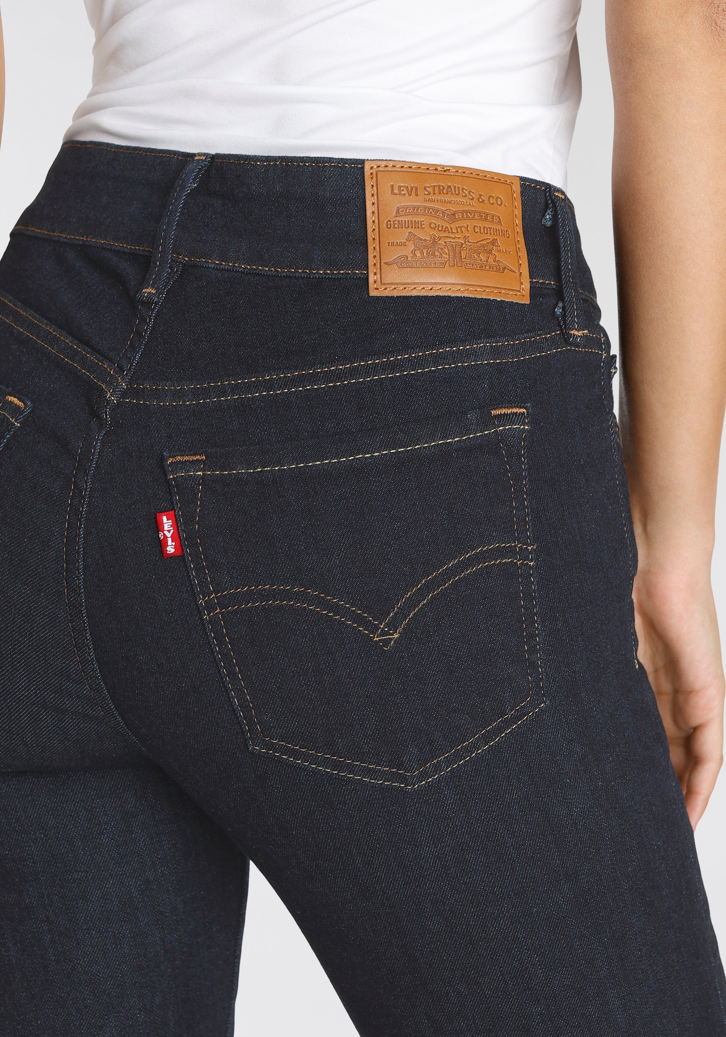 Jean Levi's 711 Femme - Skinny - Taille Mi-Haute - Braguette Double Bouton