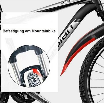 BAYLI Fahrradkette Farrad Fahrradschutzblech MTB Spritzschutz Radschutz Radschützer Schmu