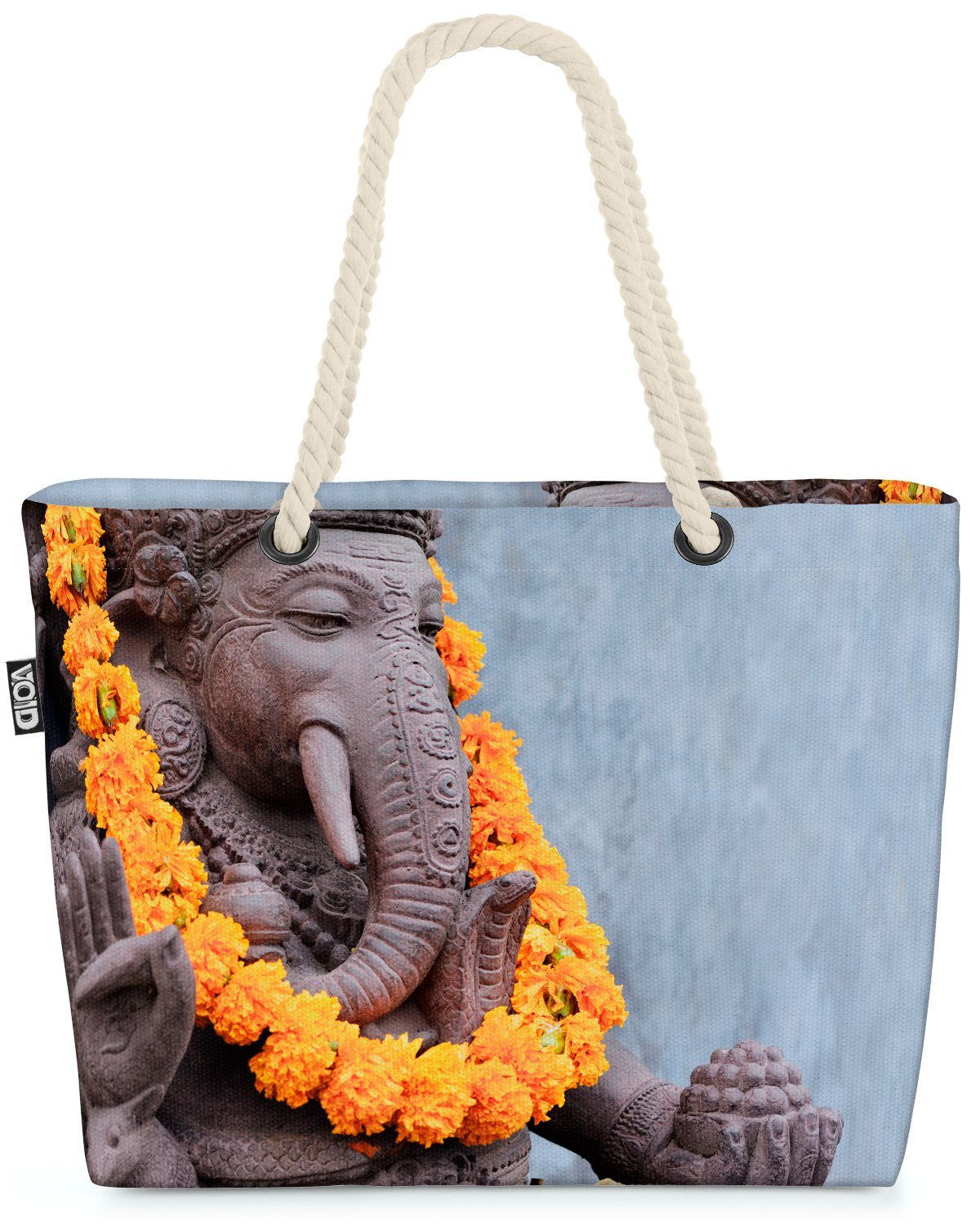 VOID Strandtasche (1-tlg), Ganesha Statue Yoga Ganesha Statue Yoga Bali Bahli Hinduismus Hindu T