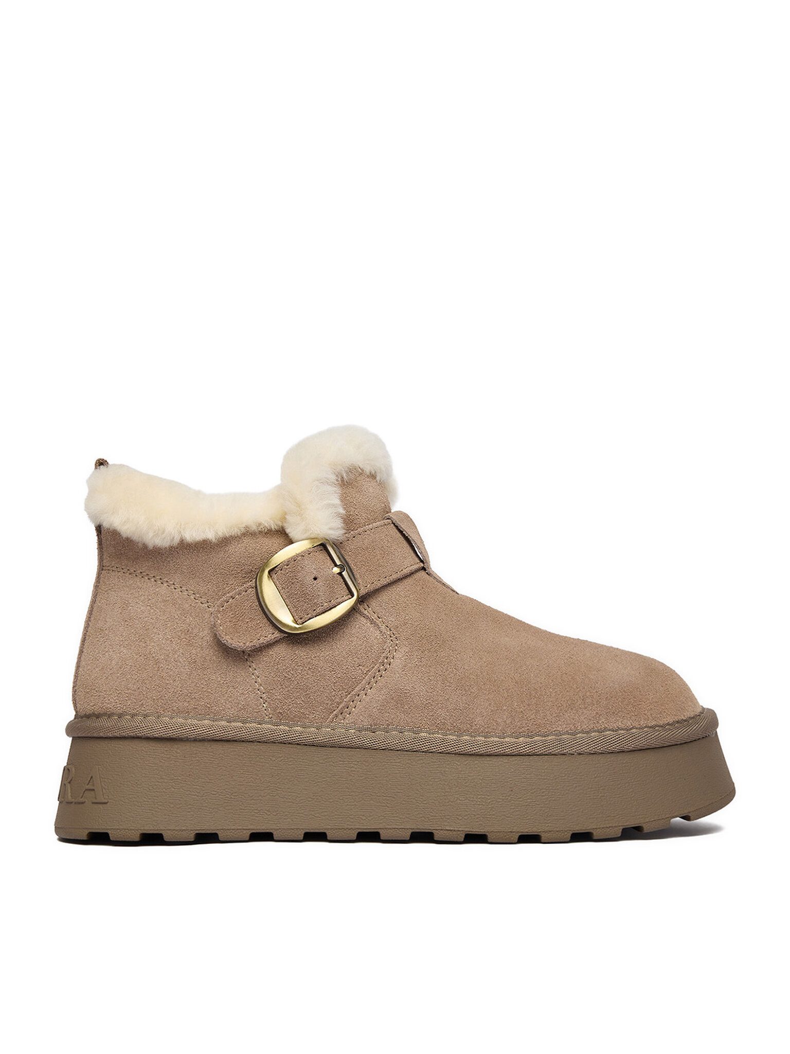 Badura Badura Damen-Schneestiefel Beige Badura-EO-CALI-TS6287-01 Grau Winterstiefel