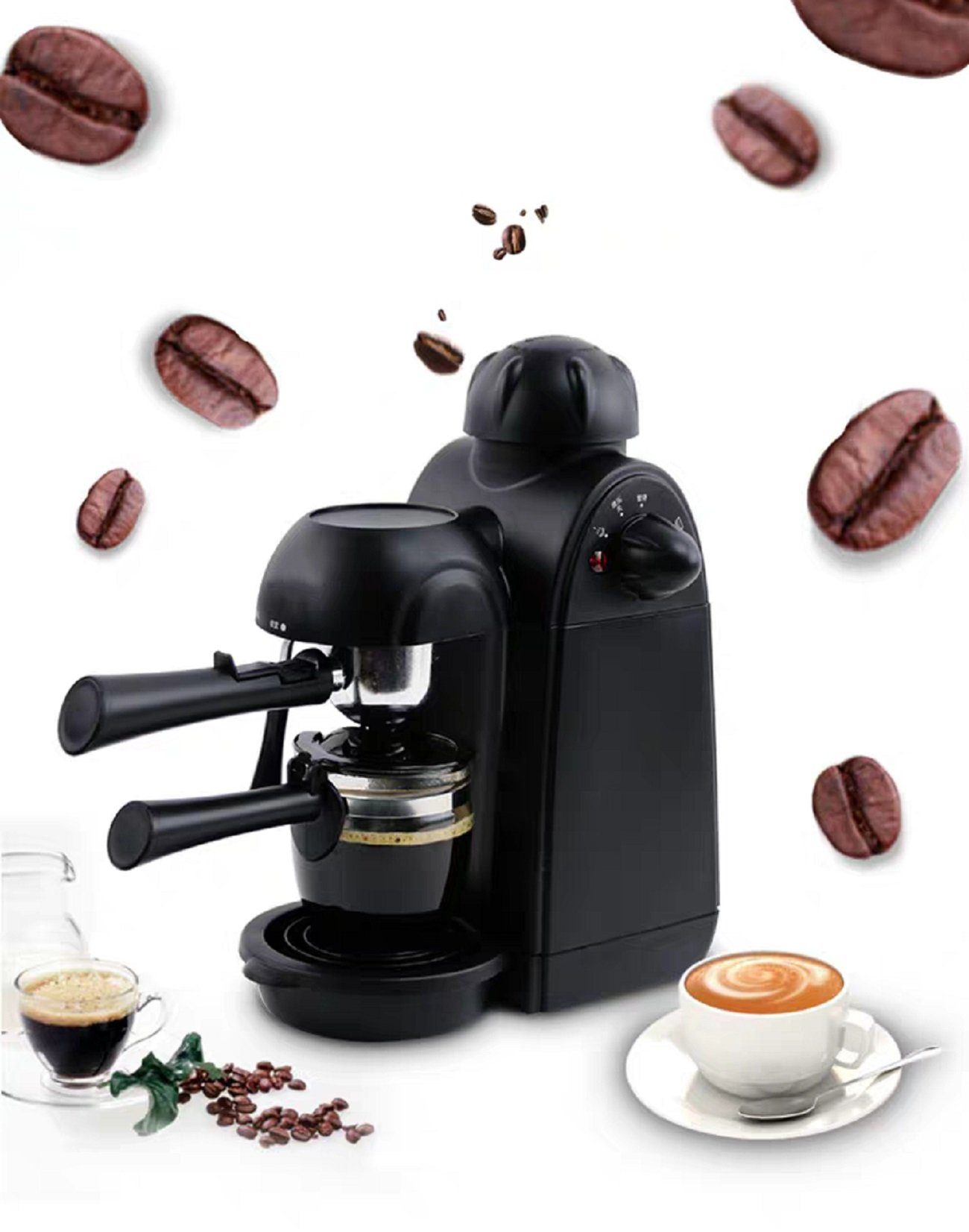 YOSHAN Espressomaschine Semi automatische Espressomaschine 3008GM