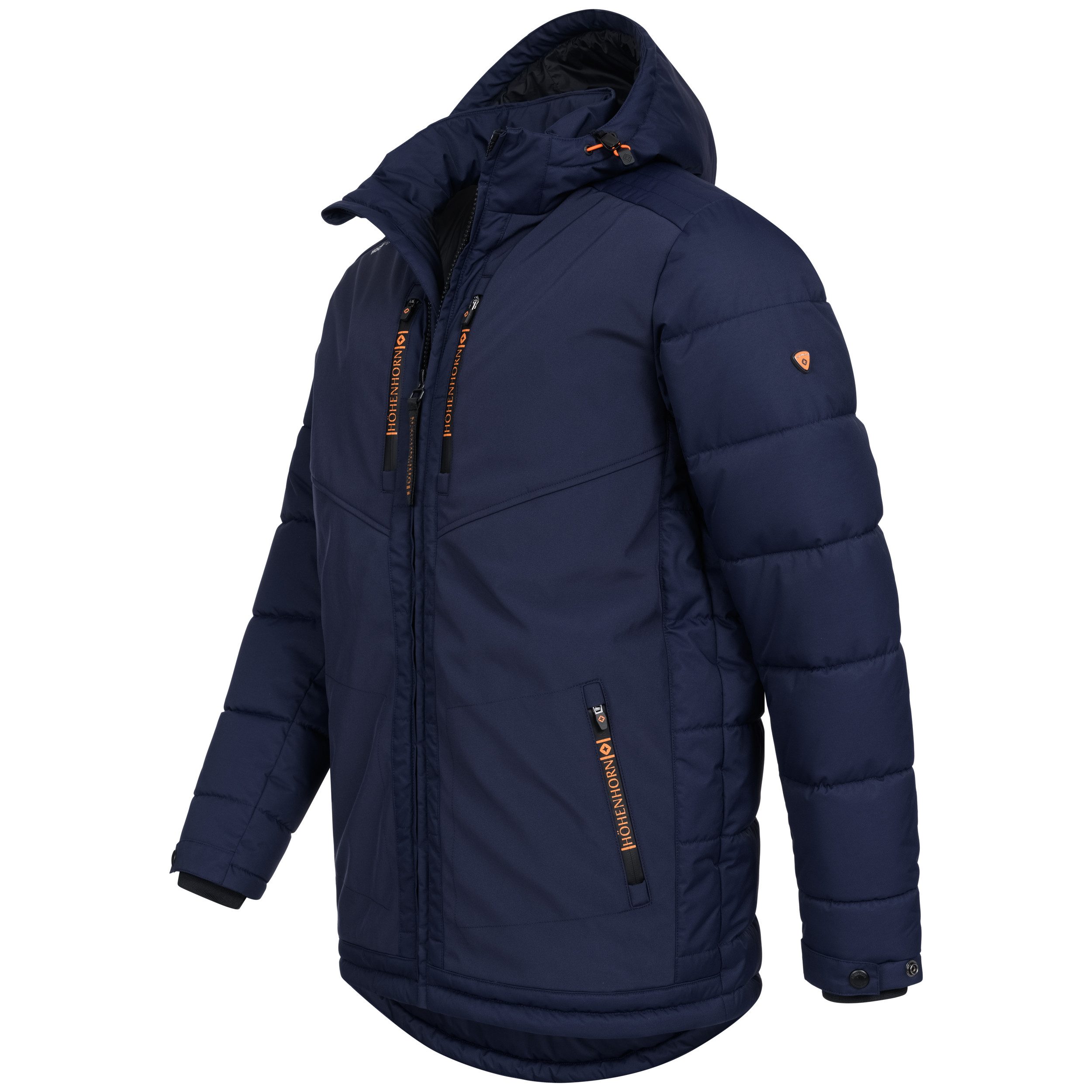 Höhenhorn Winterjacke Corjon Herren Winter Jacke für Männer Hybrid Softshell wasserabweisend, Gummierte Reißverschlüsse – Bild 2 von 5