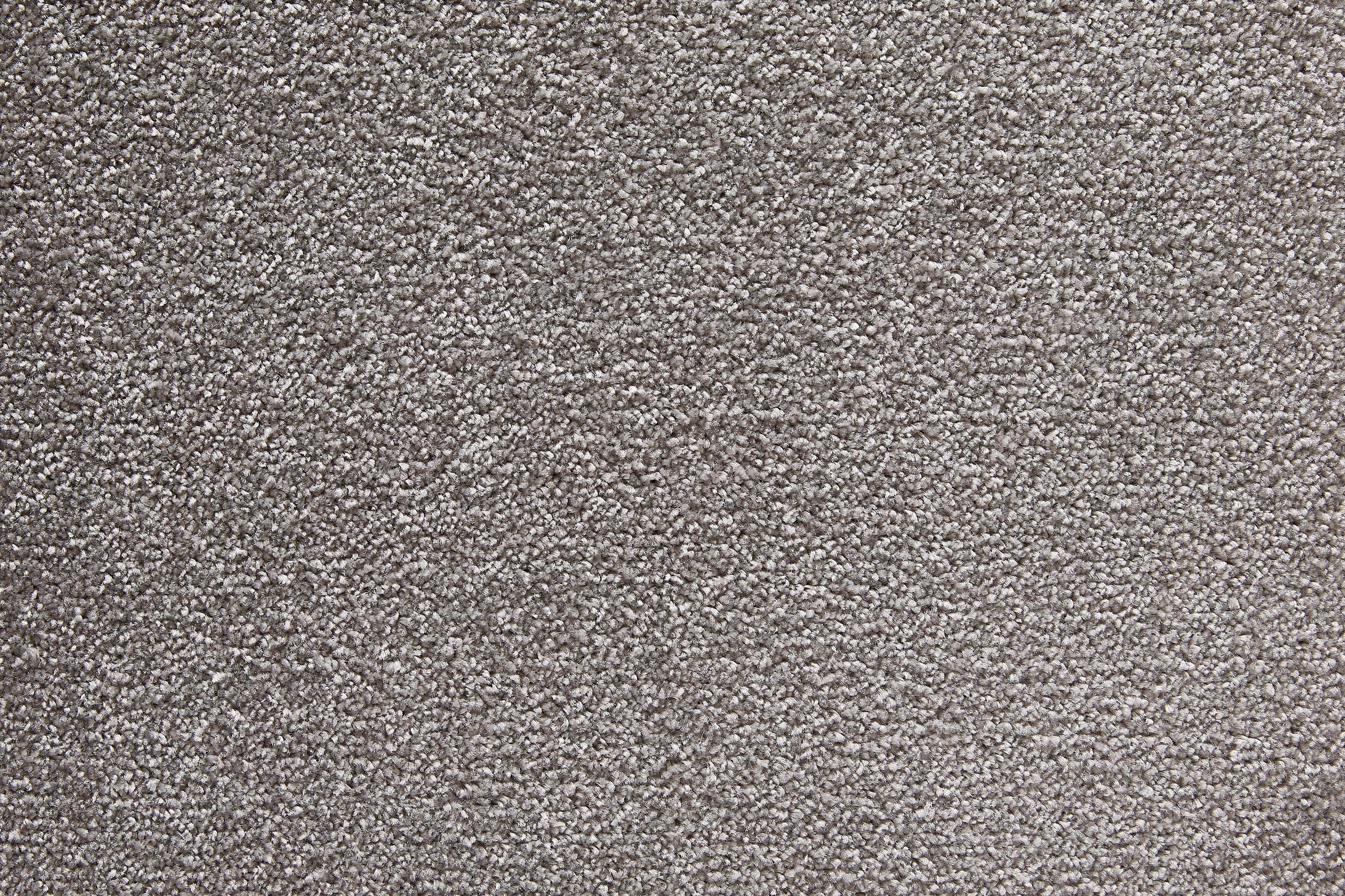 Teppichboden Coupon Velours Verona, Andiamo, rechteckig, Höhe: 6 mm, Uni Farben, Breite 400 cm oder 500 cm, strapazierfähig, pflegeleicht grau