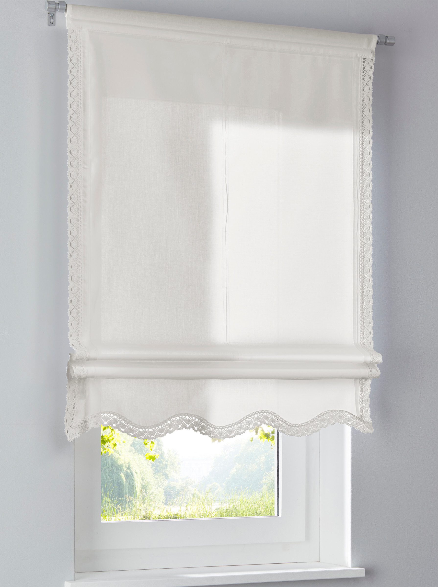 Rollo Raffrollo ., heine, blickdicht, Stangendurchzug