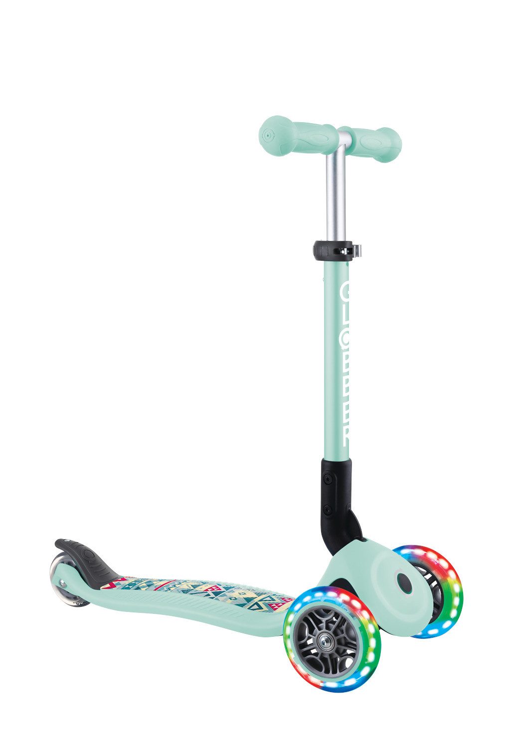 Globber Tretroller, Kinder- Scooter JUNIOR FOLDABLE FANTASY LIGHTS