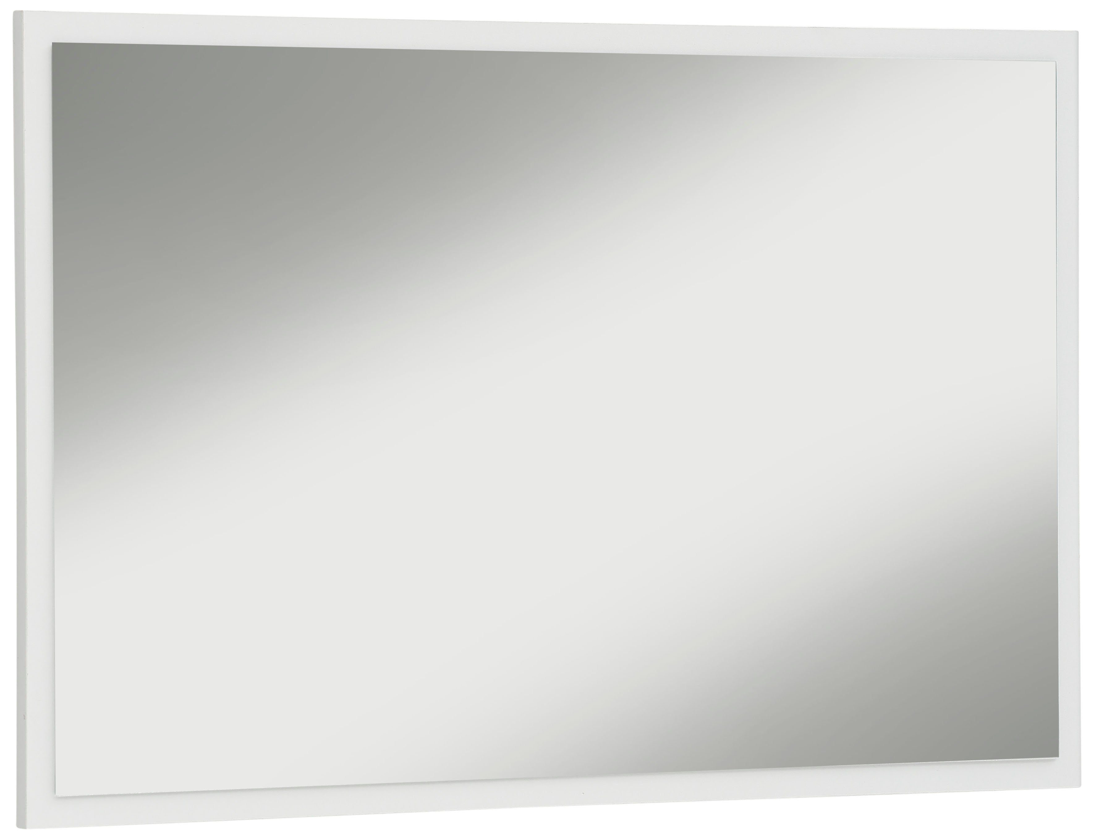 INOSIGN Wandspiegel Astral, der Spiegel ist umkehrbar, Breite 55,5 cm weiß | weiß