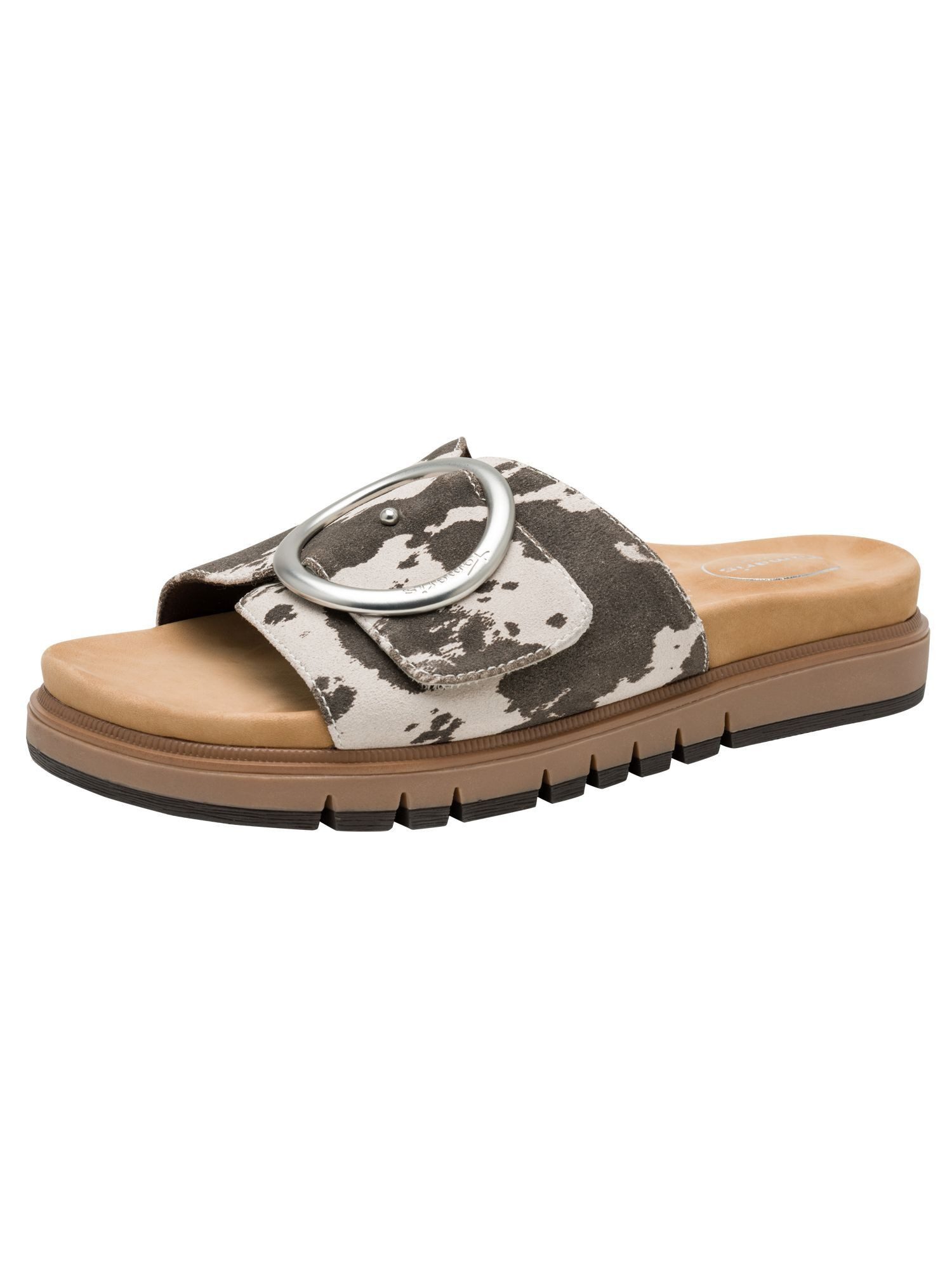 WIDE FIT MultiAdjustable, comfortFit aus Leder Pantolette