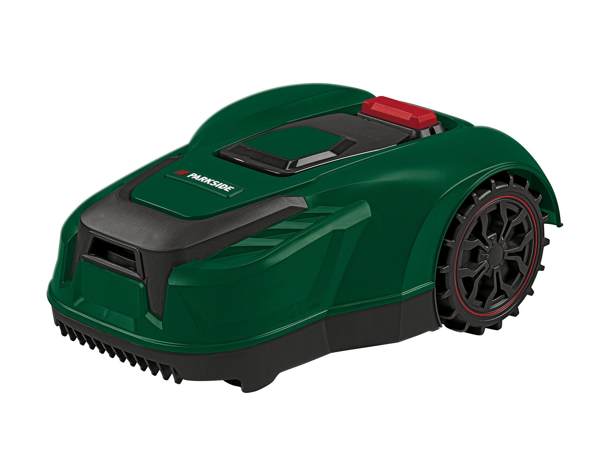 Parkside Rasenmähroboter Akku-Mähroboter Mähroboter Smart PAMRS 1000 A1 mit Akku & Ladestation