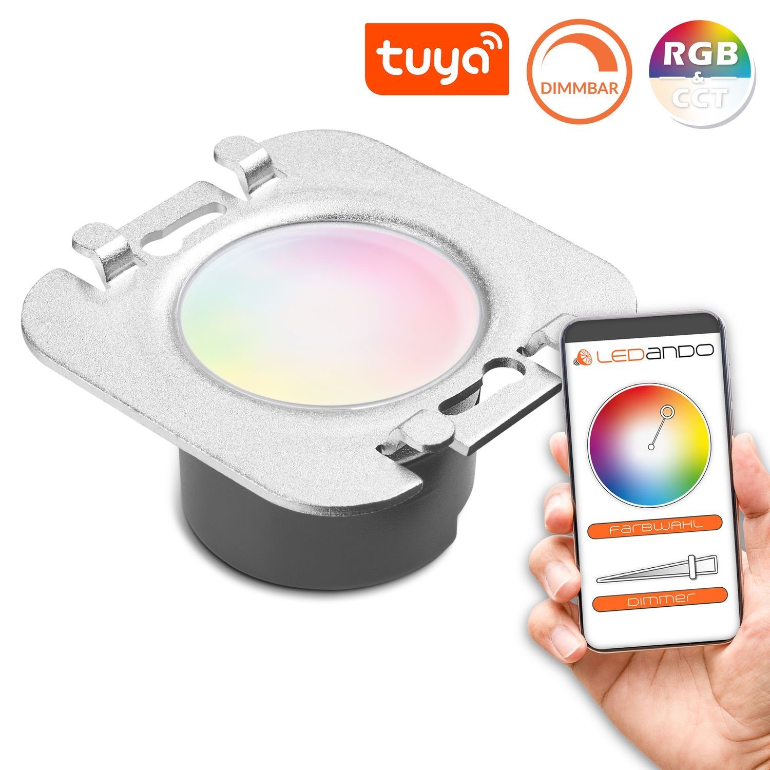 Modell Tuya LED Einbaustrahler Stufenbeleuchtung LED UNTERTEIL - LEDANDO Neues