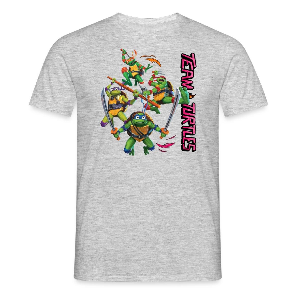 T-Shirt TMNT Mutant Mayhem Team Turtles Männer T-Shirt