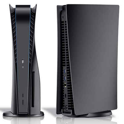 Tadow PS5-Mainframe-Tasche für PS5-Hartschalenkoffer, Optical Drive Edition PlayStation 5-Controller (PS5 Bildbausteine Cover Ersatzplatte Playstation 5 Seitenplatten Shell)