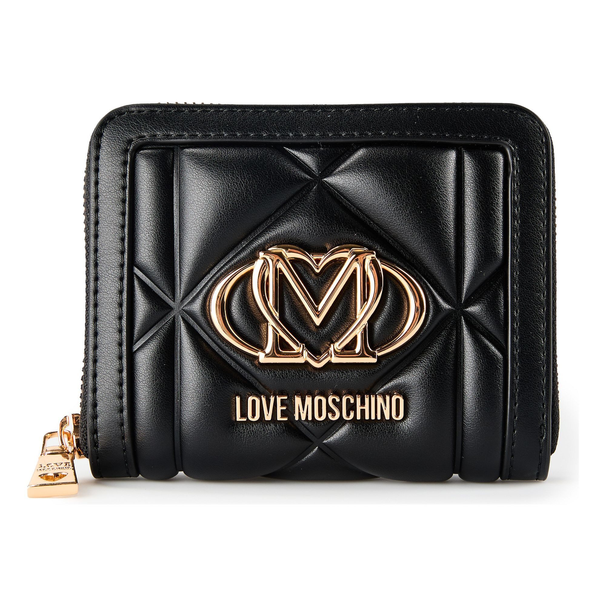 LOVE MOSCHINO Geldbörse Embossed, Polyurethan