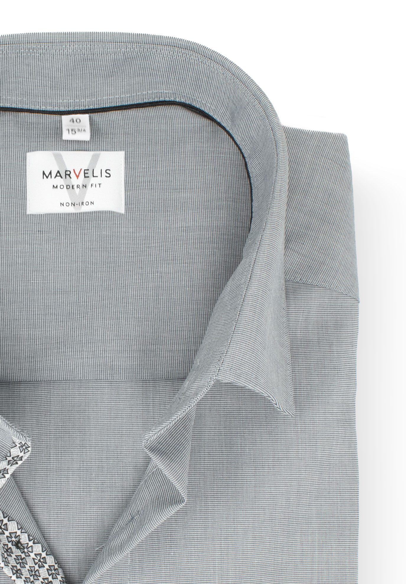 MARVELIS Kurzarmhemd Modern Fit normale, leicht günstig online kaufen