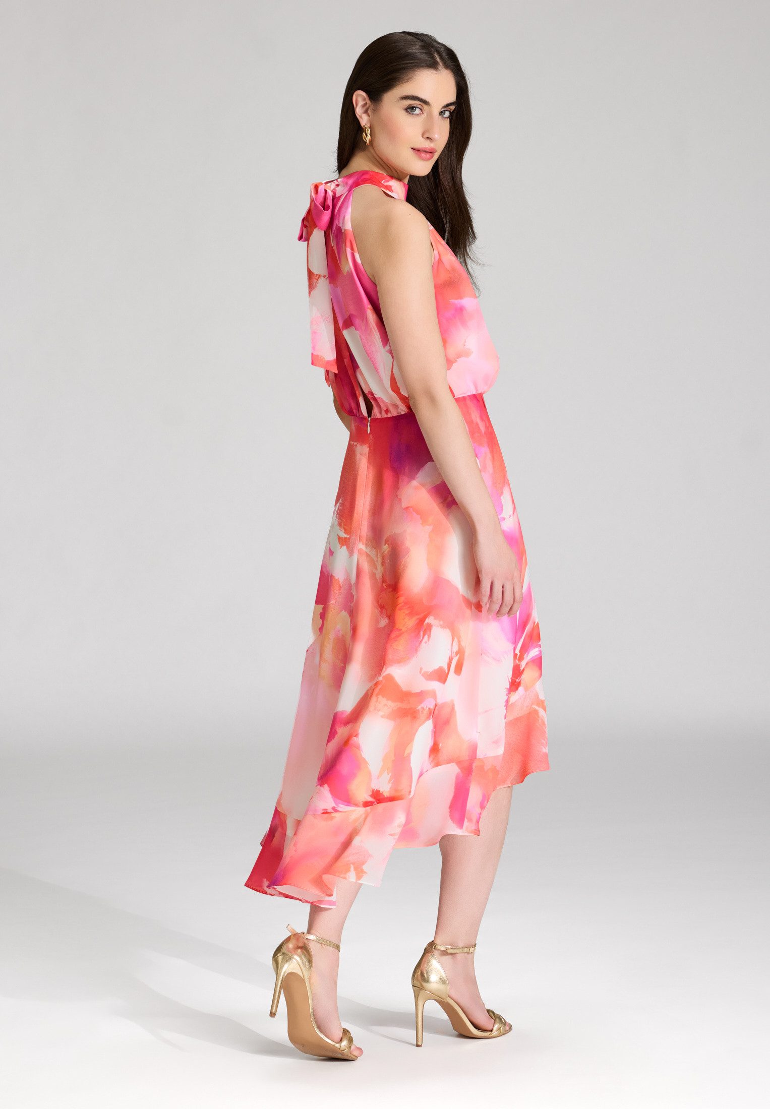 SWING Cocktailkleid Lockere Passform mit ausgestelltem günstig online kaufen