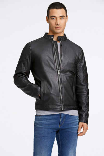 LINDBERGH Lederjacke aus echtem Leder