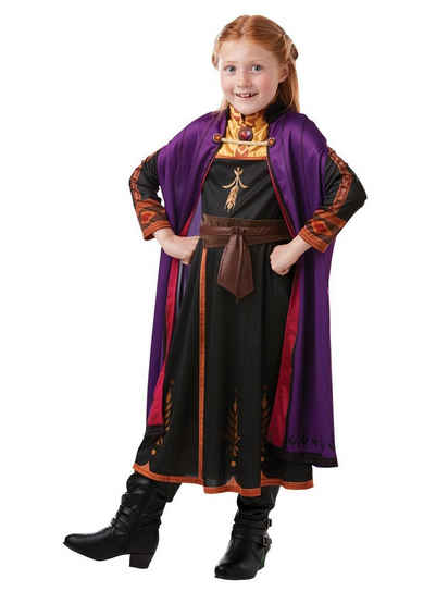 Rubie´s Kostüm Die Eiskönigin 2 Anna Reiseoutfit Kinderkostüm, Entspricht der Kleidung, die Anna auf dem Weg in den verwunschenen Wal