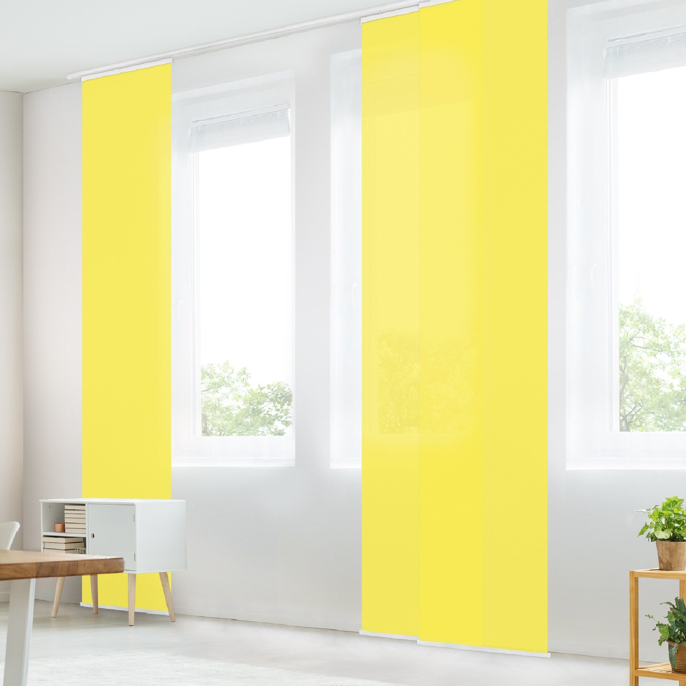 Bilderdepot24 Schiebegardine modern Flächenvorhang blickdicht Colour günstig online kaufen