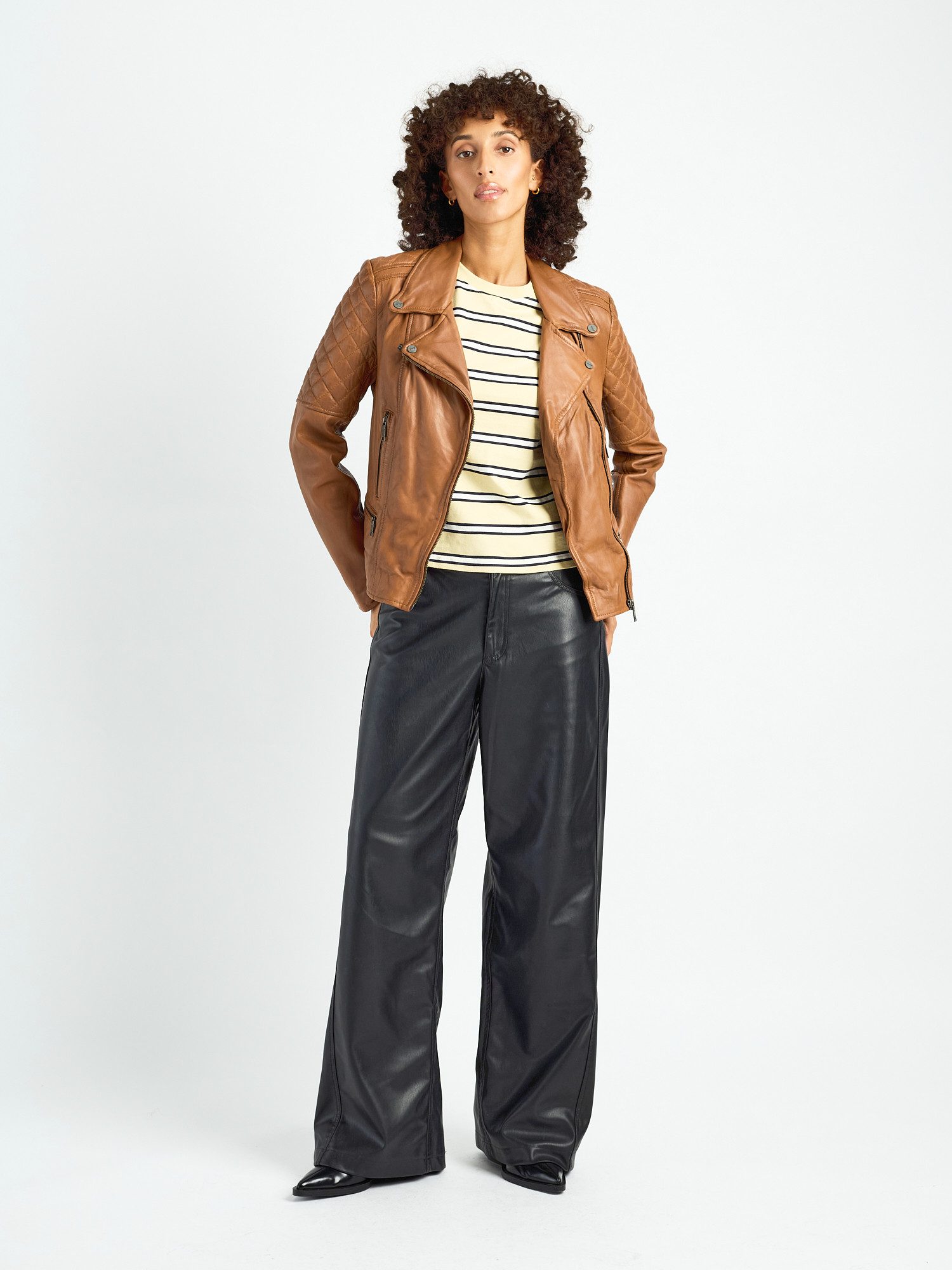 Maze Lederjacke Solna