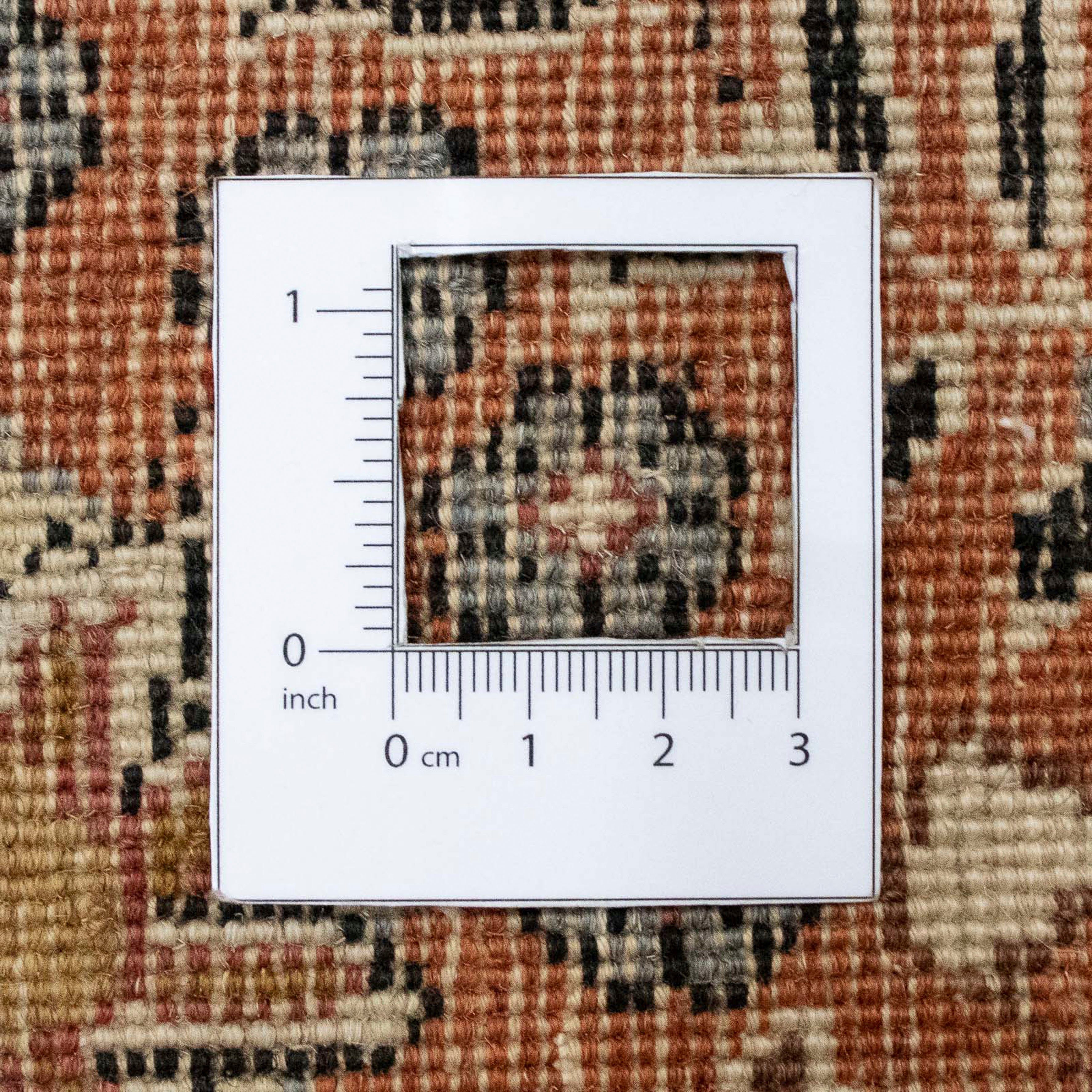 Orientteppich braun, x cm Zertifikat Täbriz - - mm, - 10 mit 205 Perser Höhe: Handgeknüpft, morgenland, rechteckig, Einzelstück Wohnzimmer, 154