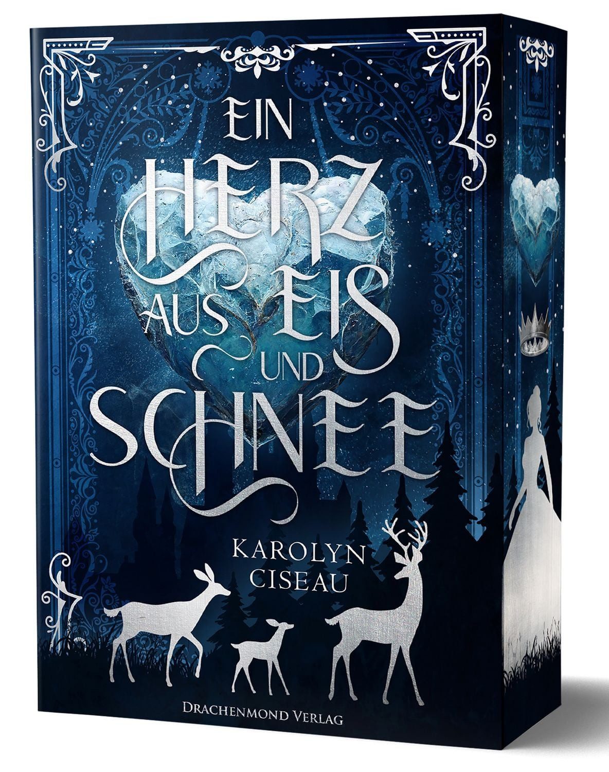 Jugendbuch Ein Herz aus Eis und Schnee Märchenhafte Romantasy mit magischem Winte Karolyn Ciseau