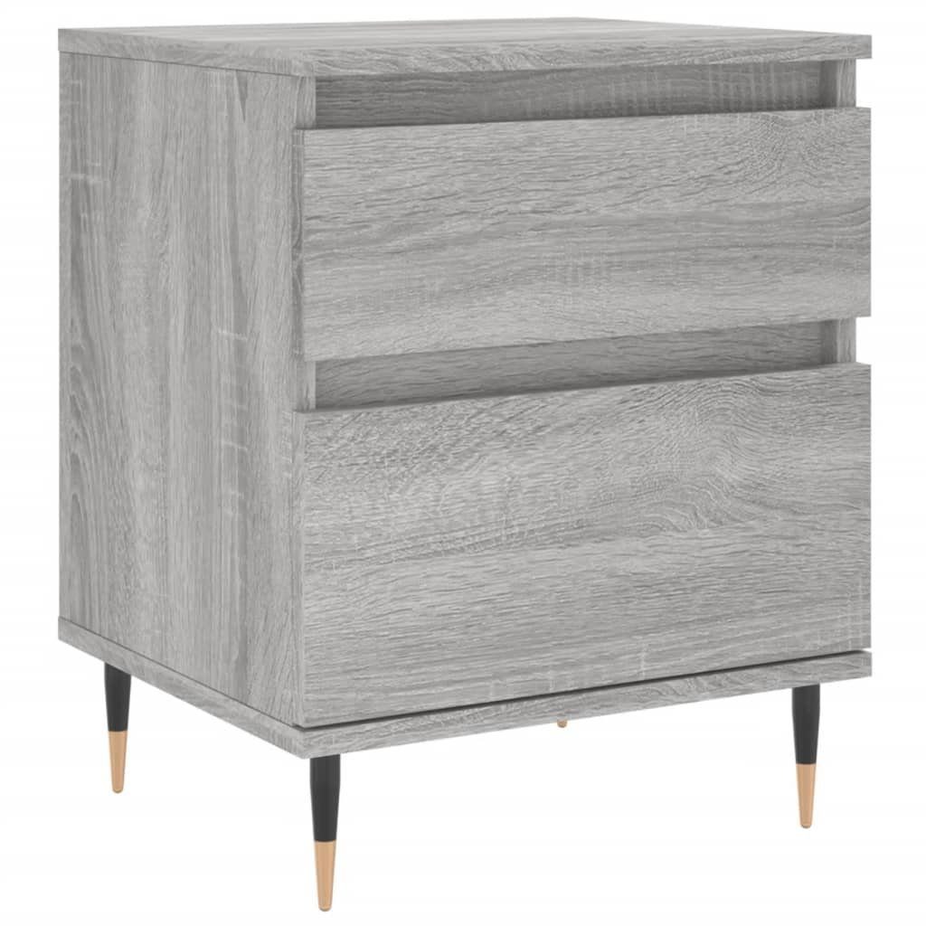 vidaXL Nachttisch Nachttisch Grau Sonoma 40x35x50 günstig online kaufen