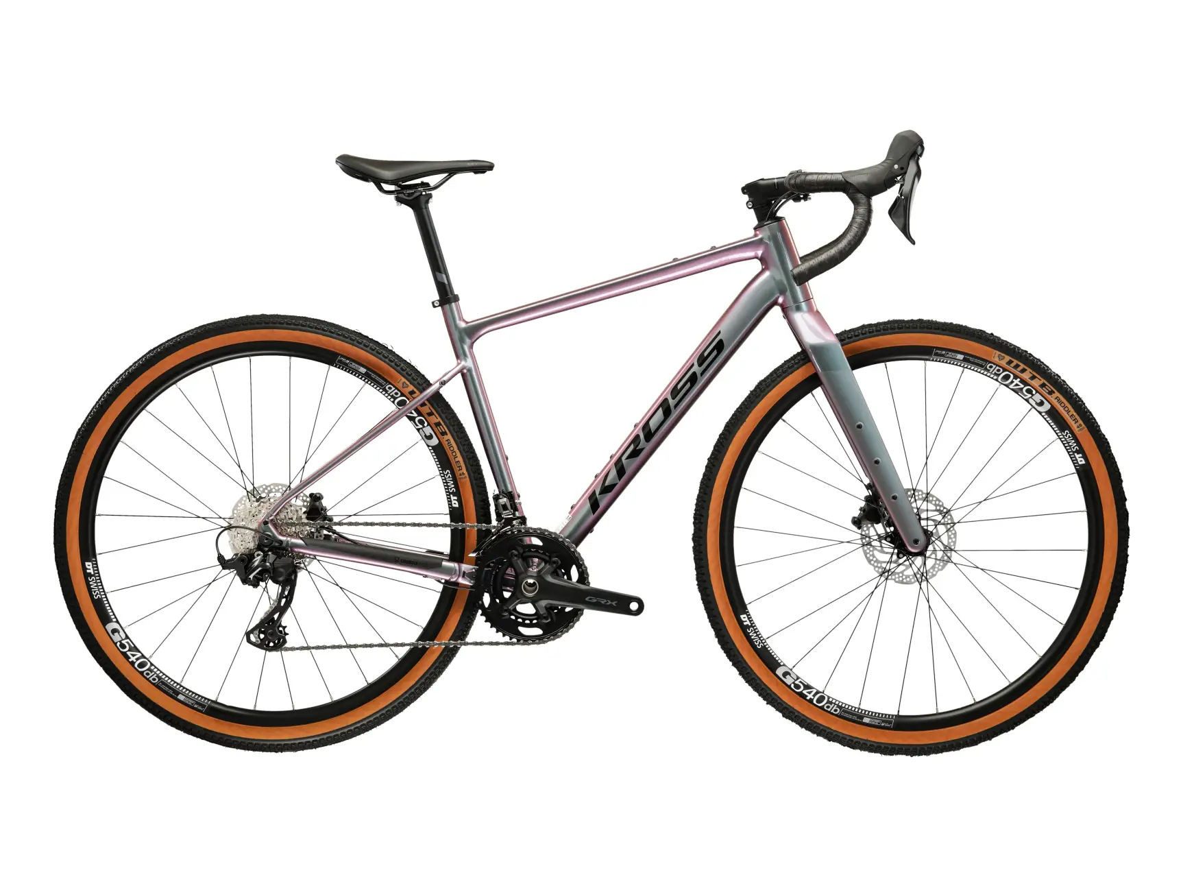 Kross Gravelbike KROSS Gravelbike 28" Esker 6.0 24 Gänge Gabel aus Carbon 2026, 24 Gang Shimano GRX RX820 Schaltwerk, Kettenschaltung, Gabel aus Carbon