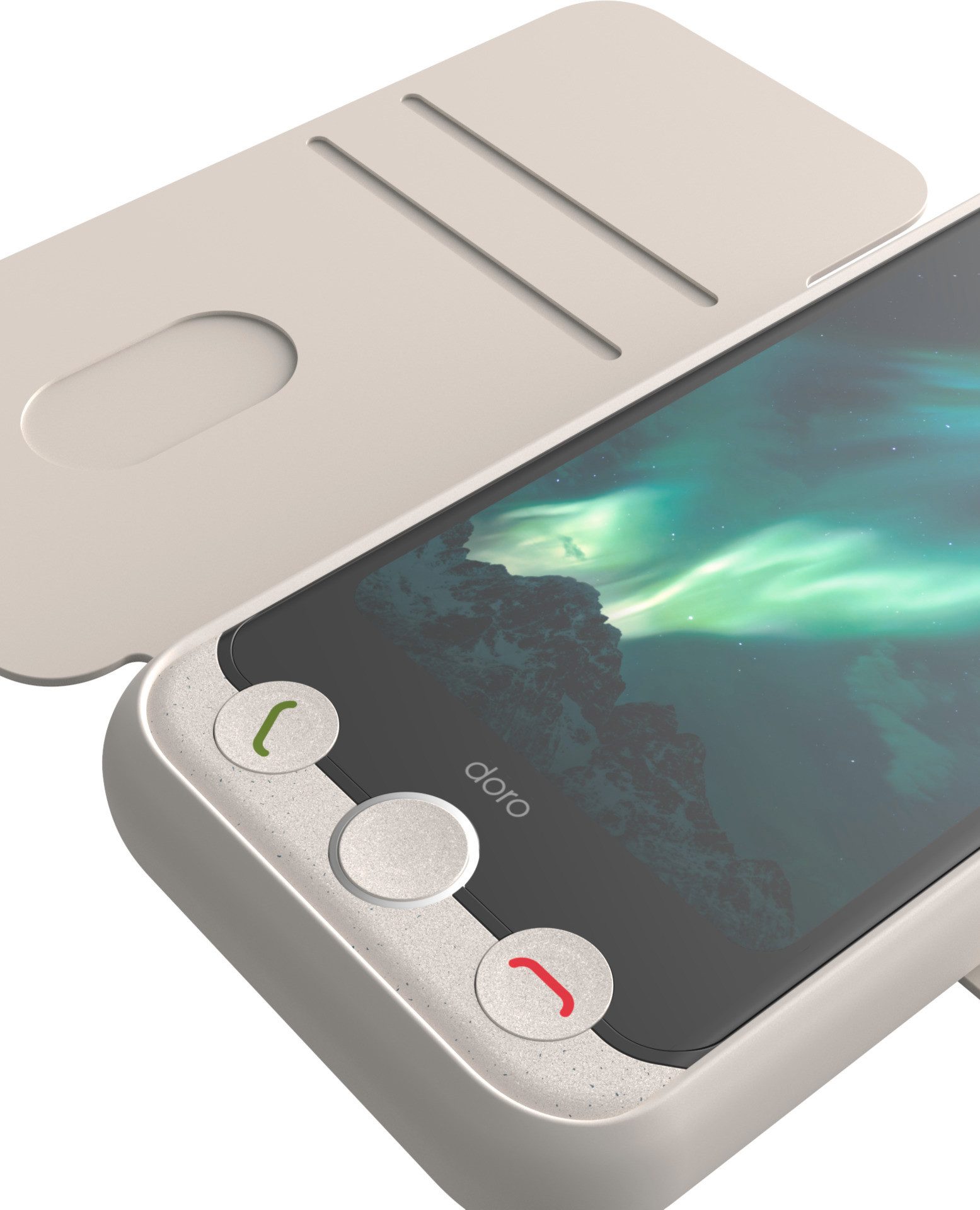 Doro A10 Handy (11,4 cm/4,5 Zoll, 64 GB Speicherplatz, 13 MP Kamera)