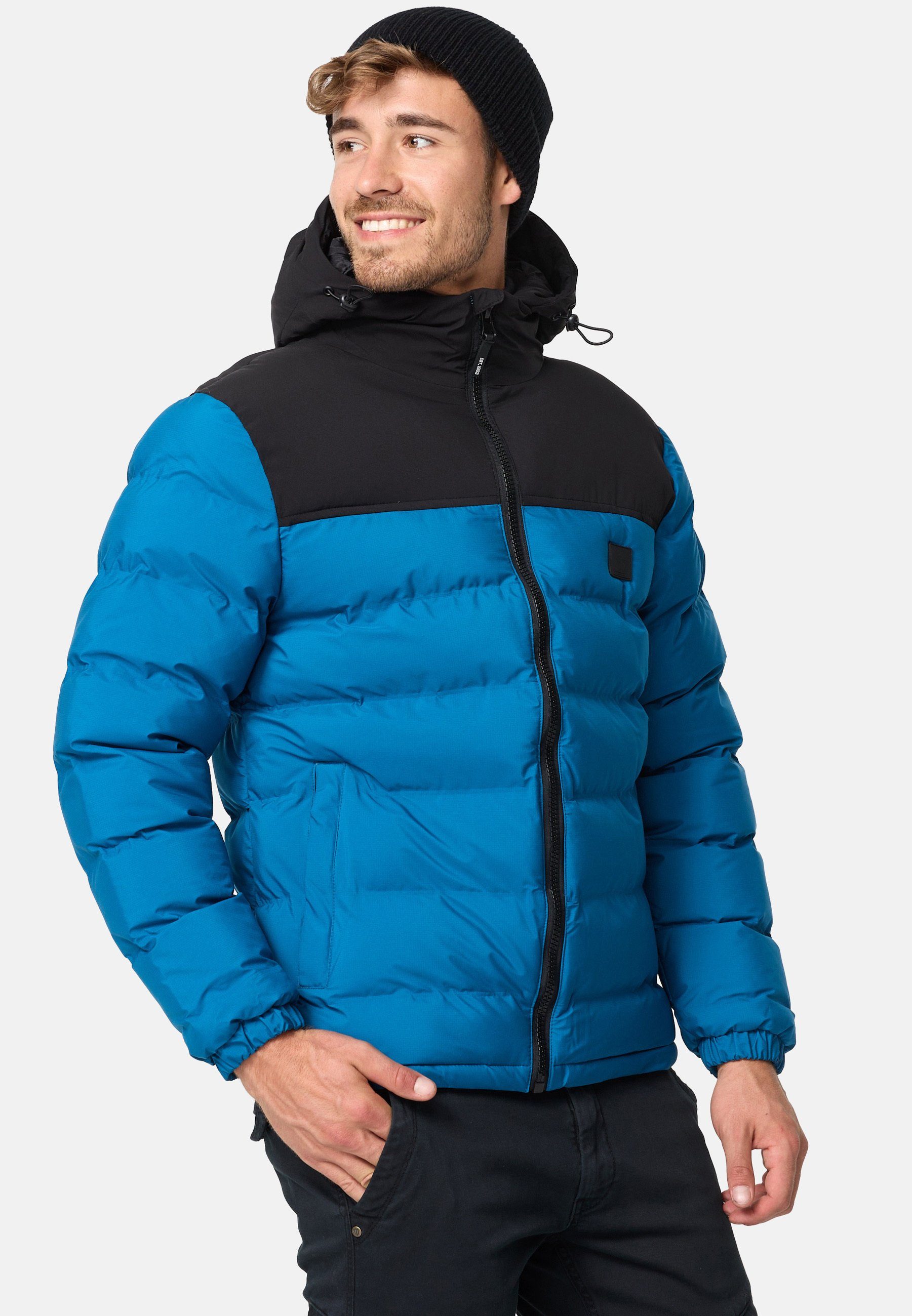 Indicode Steppjacke Herren Eberhardy Herrenjacke Daunen-Optik