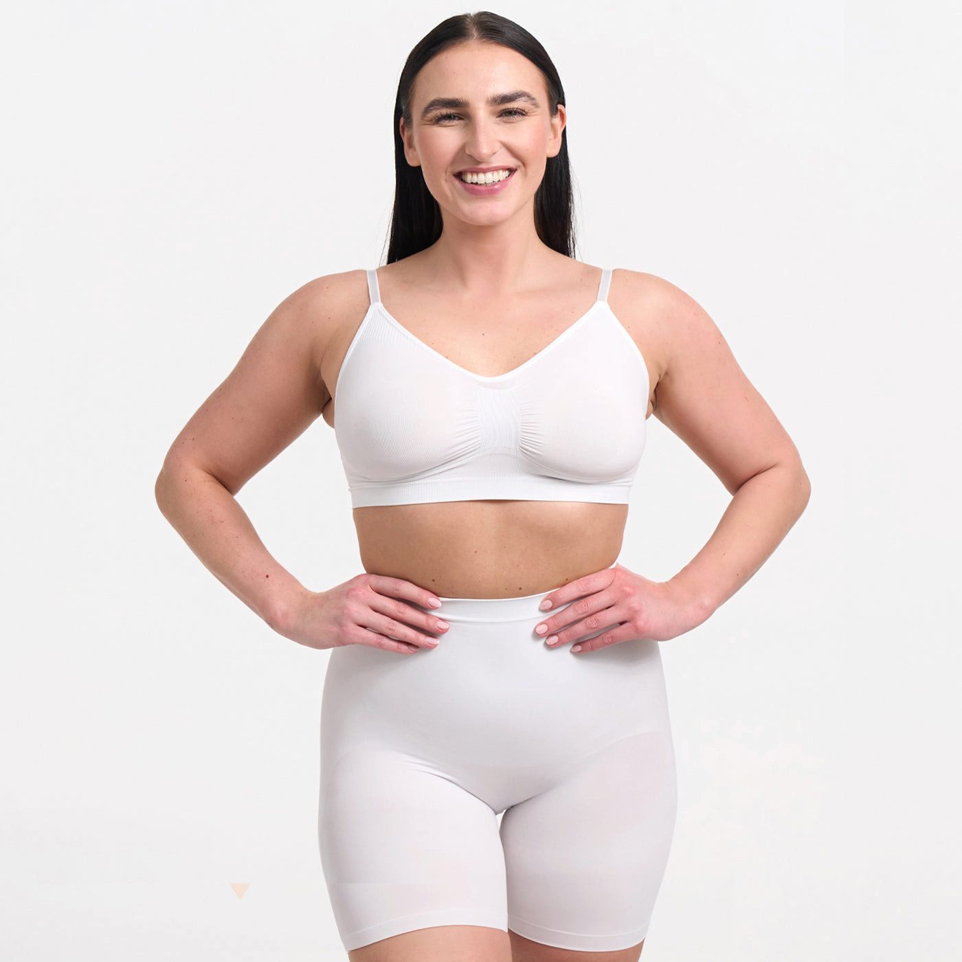 Creamy Fabrics Soft-BH Comfort Bralette-Weiß-XL (1-tlg) günstig online kaufen