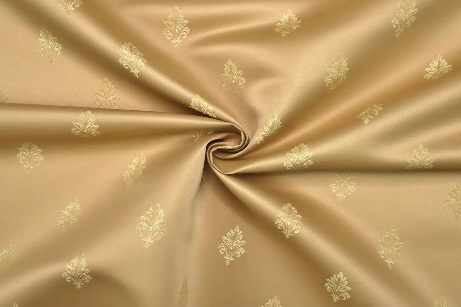 Stofferia Stoff Polsterstoff Jacquard Chateau Trianon Gold, Meterware