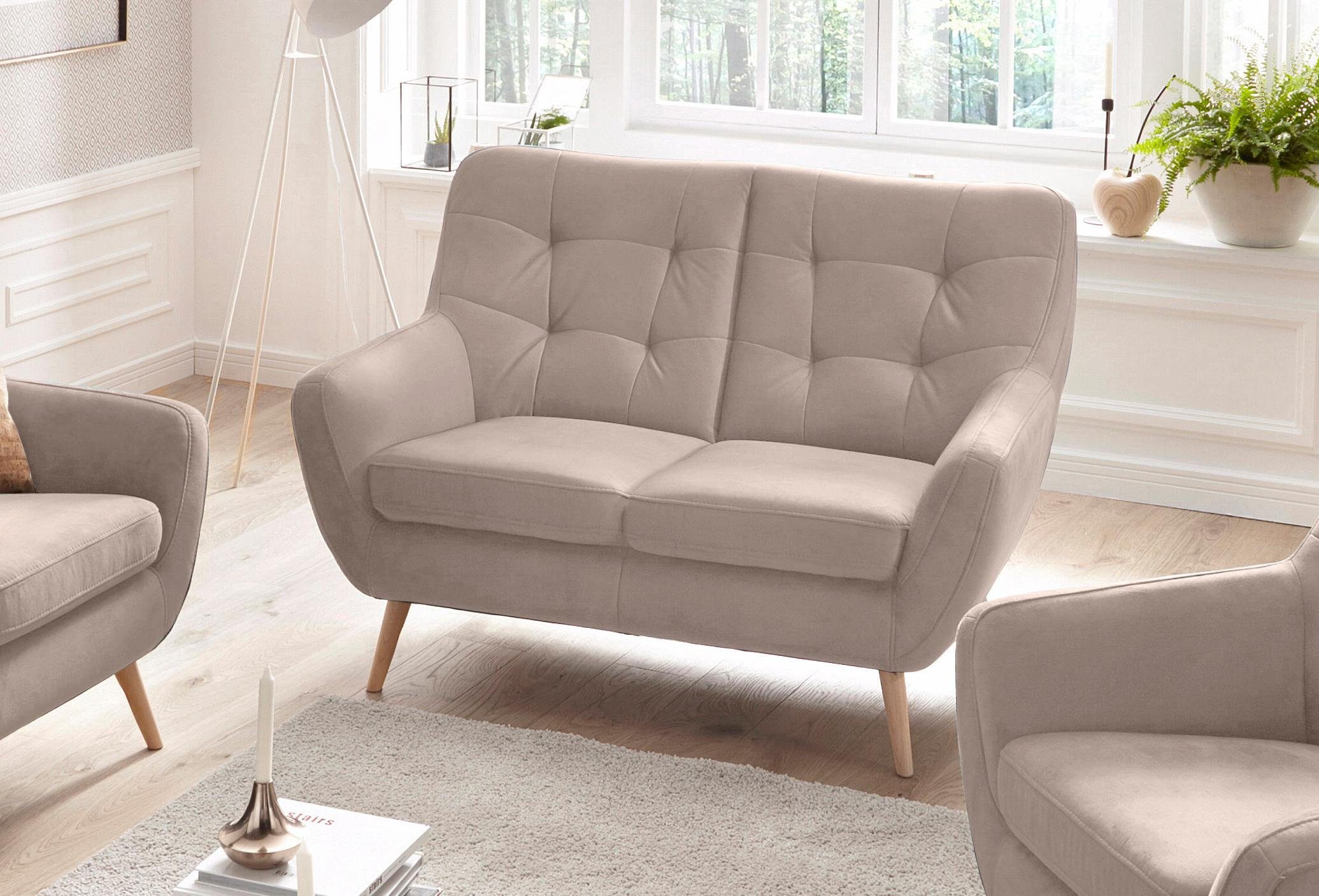 exxpo - sofa fashion 2-Sitzer Scandi, günstig online kaufen