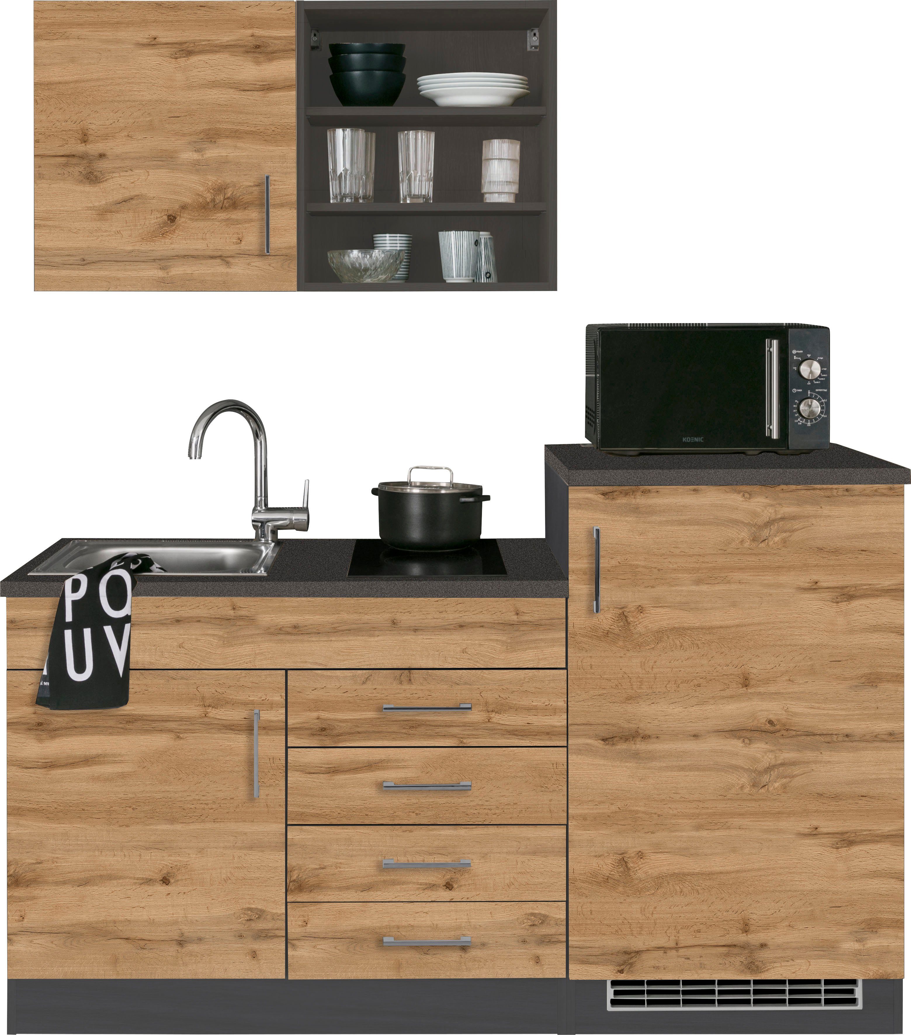 KOCHSTATION Pantryküche KS-Mali, Breite 160 cm, günstig online kaufen