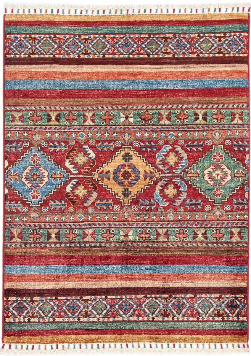 Orientteppich Arijana Shaal 84x117 Handgeknüpfter Orientteppich, Nain Trading, rechteckig, Höhe: 5 mm