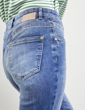 GERRY WEBER Stoffhose Jeans mit Kontrastnähten Perfect4ever