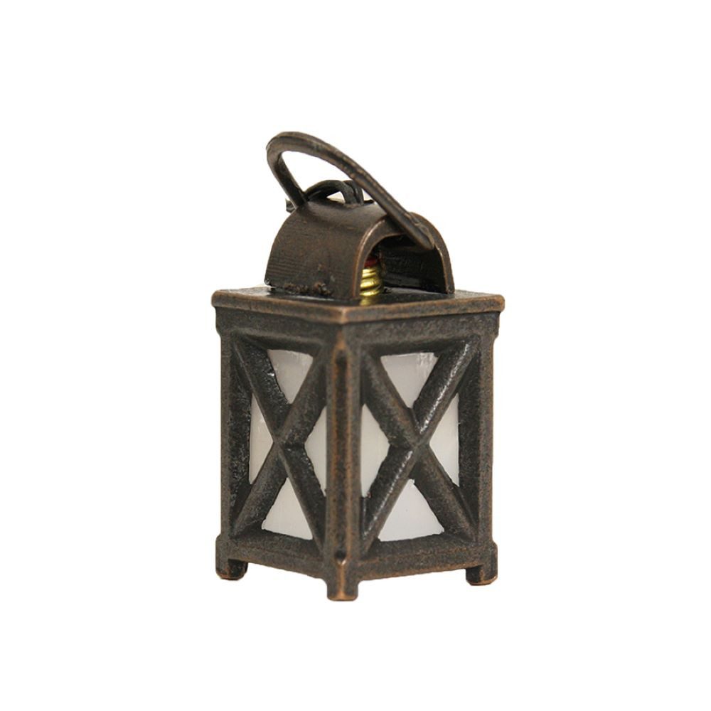 FADEDA Krippen-Zubehör FADEDA Laterne Metall, LED weiß, Höhe in cm: 3,5 (1 günstig online kaufen