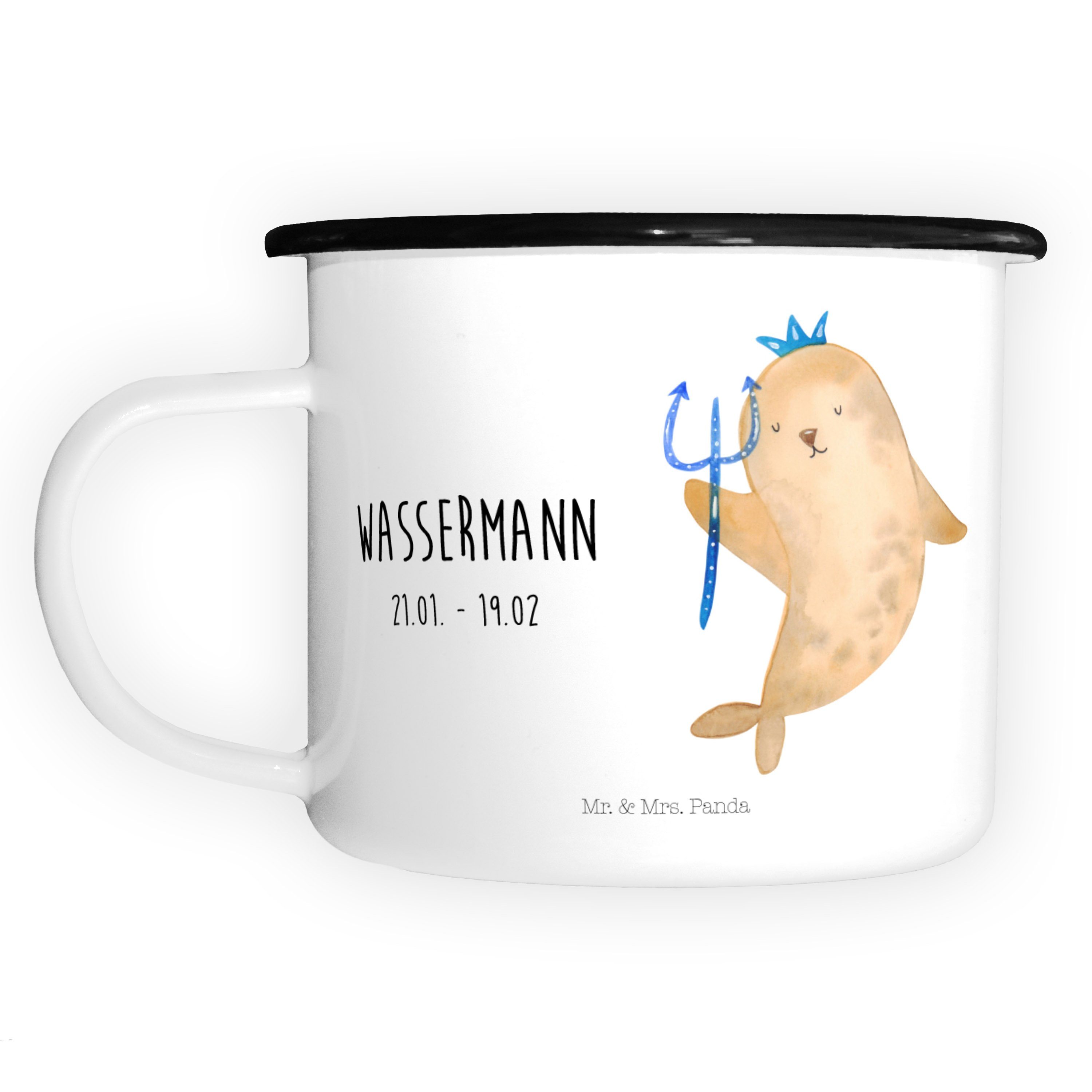 Mr. & Mrs. Panda Dekobecher Turteltauben Liebe - Grau Pastell - Geschenk, Outdoor Tasse, Geschenk (1 St)