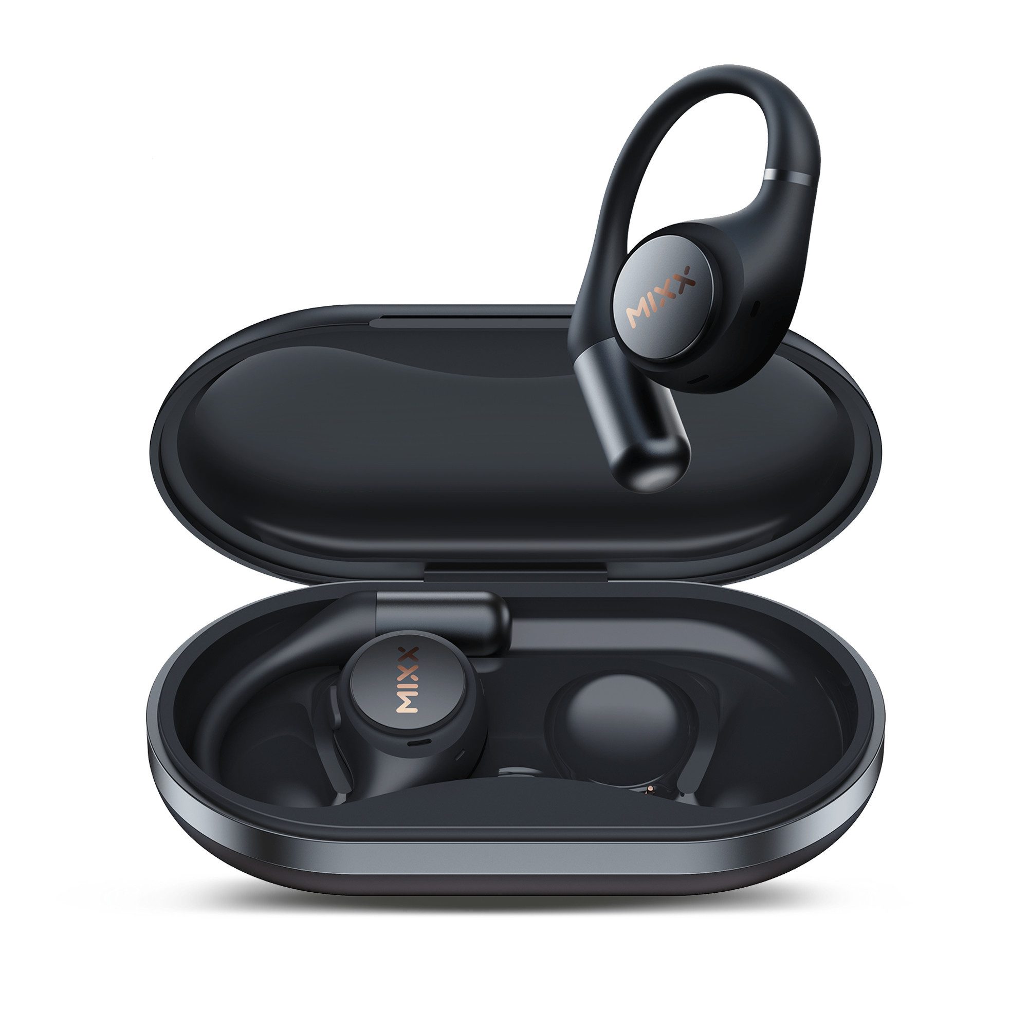 MIXX Streambuds AirFlow OPEN TWS Sport Open-Ear-Kopfhörer (Bluetooth, bis zu 8 Stunden Spielzeit)