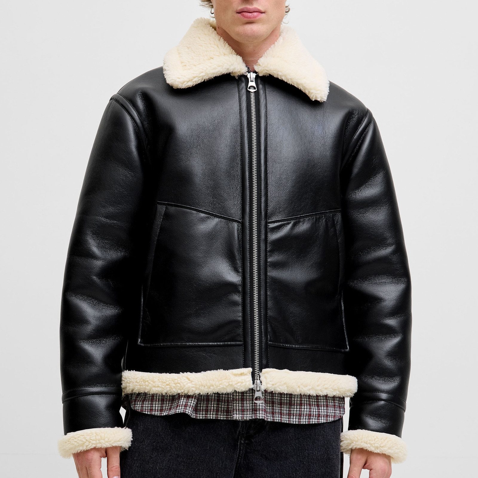 Jack & Jones Outdoorjacke JORLIVERPOOL Aviator Jacket SN innen gefüttert günstig online kaufen