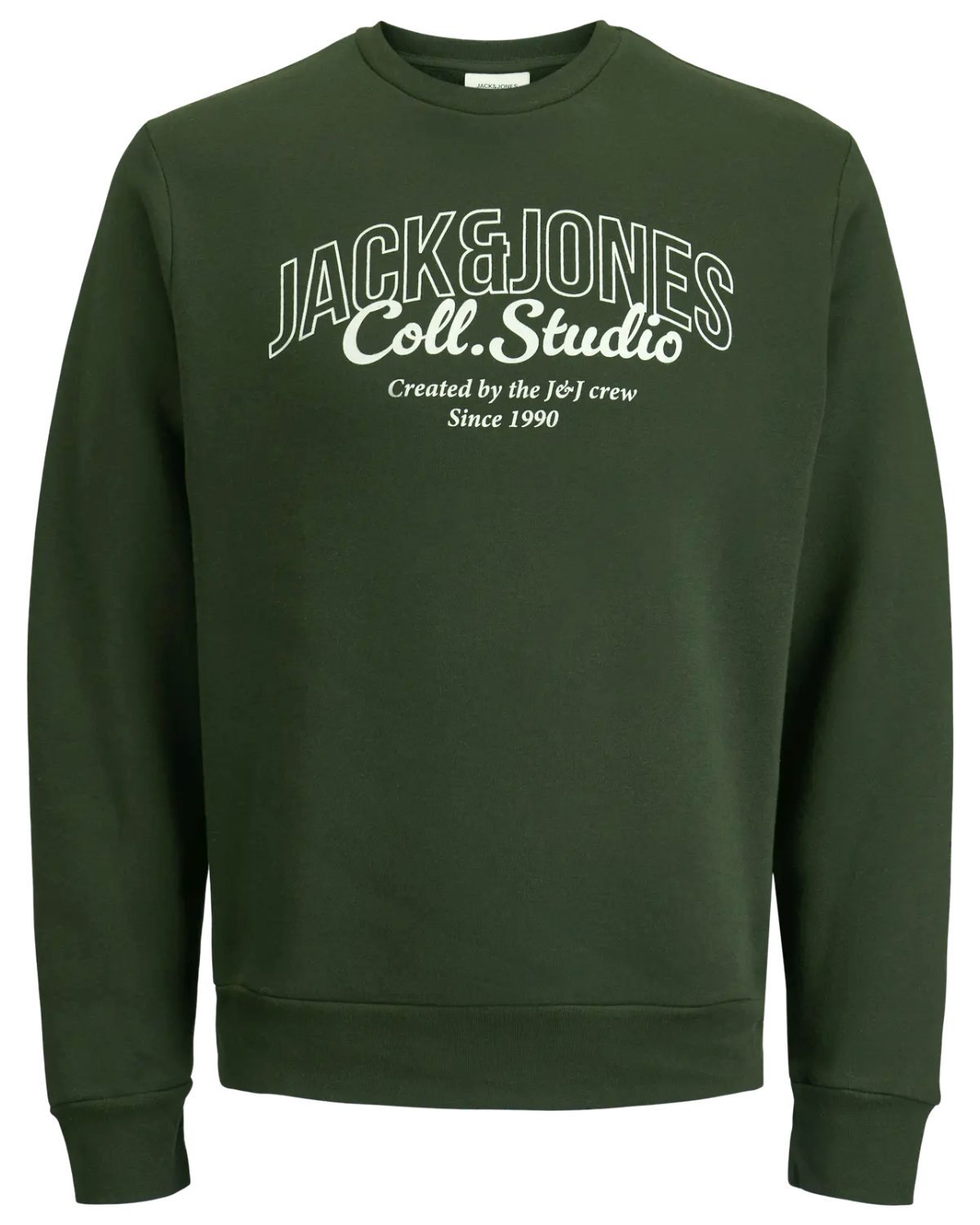 Jack & Jones Rundhalspullover mit weichem Print günstig online kaufen