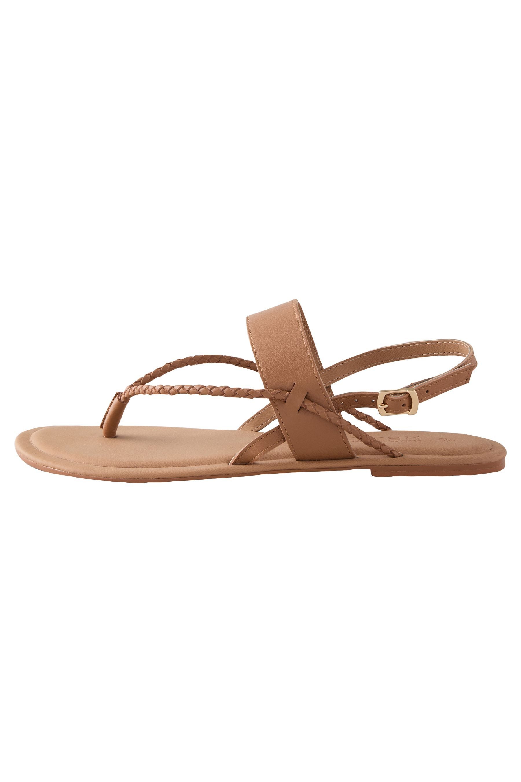 Next Forever Comfort® Geflochtene Zehentrennersandale Sandale günstig online kaufen