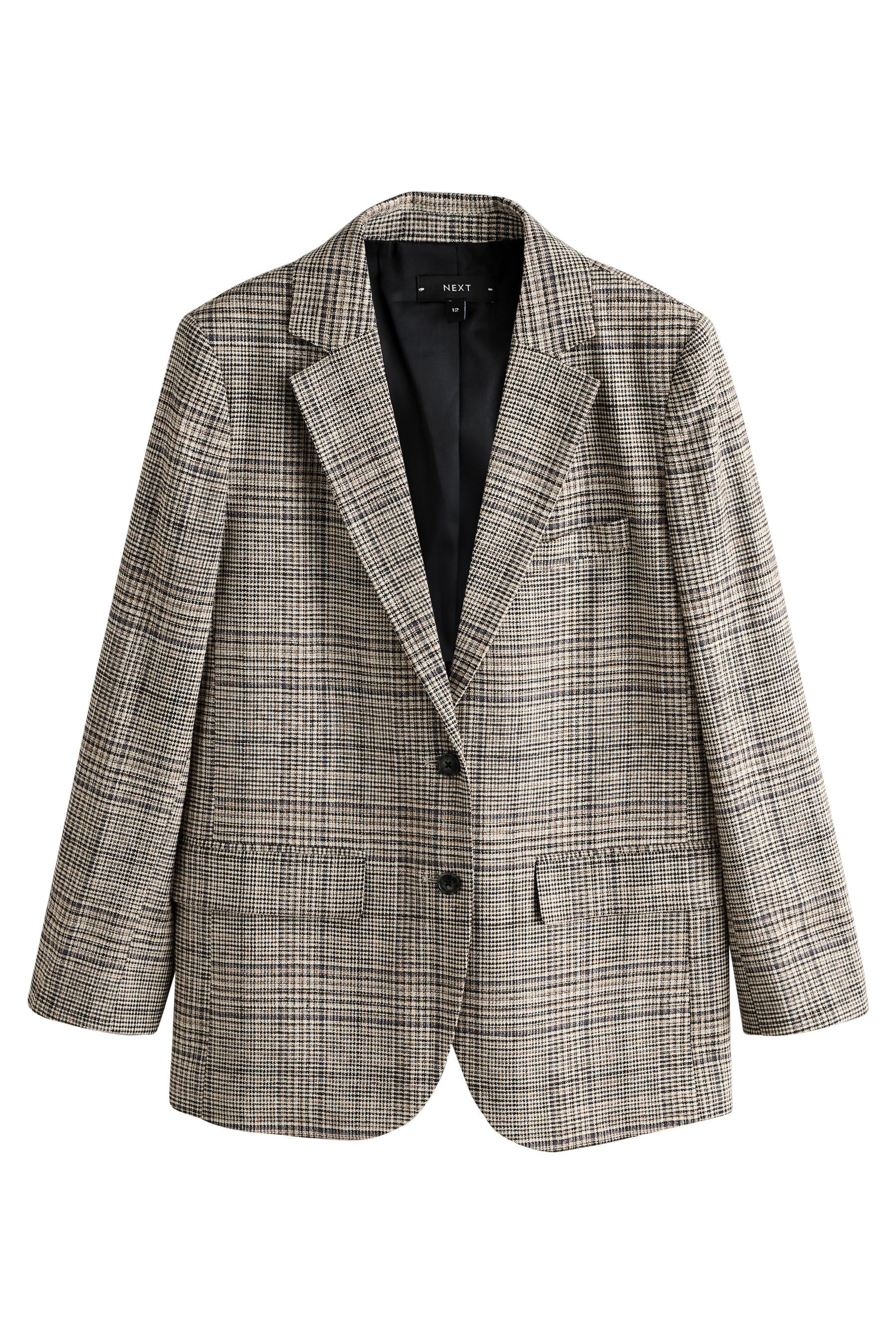 Next Jackenblazer N. Premium einreihiger, karierter Blazer (1-tlg) günstig online kaufen