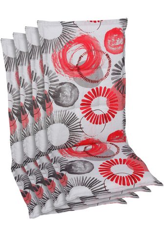  GO-DE Hochlehnerauflage (Spar-Set 4 St...