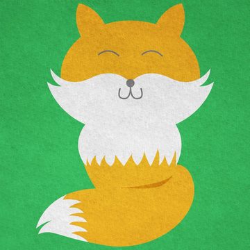 Shirtracer T-Shirt Süßer Fuchs (1-tlg) Tiermotiv Animal Print