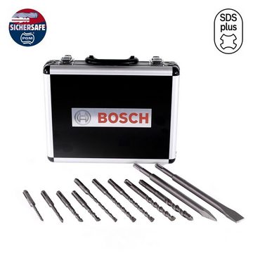 Bosch Professional Bohrer- und Bitset SDS-plus Bohrer und Meißel Set 11tlg. + Koffer (2608579916) PGM zer