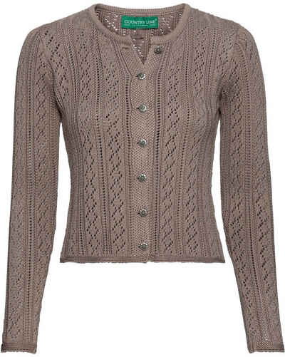 Country Line Trachtenjacke Zopfstrickjacke