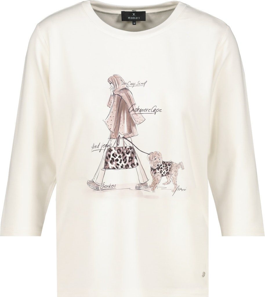 Monari T-Shirt 808957 Überschnittene Schultern für modernen Look günstig online kaufen