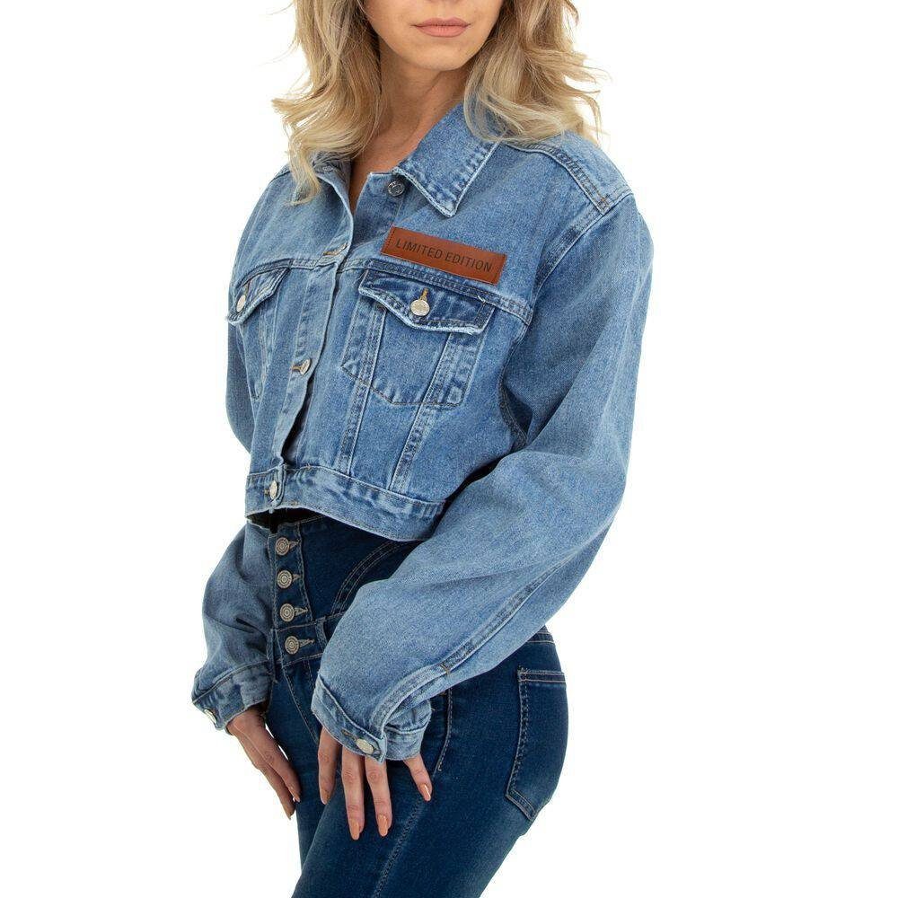 Ital-Design Jeansjacke Damen Freizeit (76456201) Jeansjacke günstig online kaufen